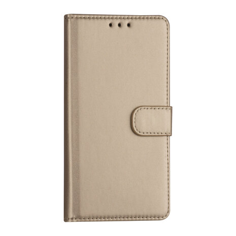 iPhone 13 Book-Case hul - Gold - Kartenhalter - Magnetverschluss iPhone 13 Book-Case hul - Gold - Kartenhalter - Magnetverschluss