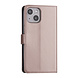 iPhone 13 Booktype hoesje - Rose Gold - Pasjeshouder - Magneetsluiting iPhone 13 Booktype hoesje - Rose Gold - Pasjeshouder - Magneetsluiting