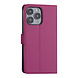 iPhone 13 Pro Book-Case hul - Hot Pink - Kartenhalter - Magnetverschluss iPhone 13 Pro Book-Case hul - Hot Pink - Kartenhalter - Magnetverschluss