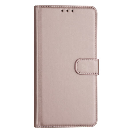 iPhone 13 Pro Max Book-Case hul - Rose Gold - Kartenhalter - Magnetverschluss iPhone 13 Pro Max Book-Case hul - Rose Gold - Kartenhalter - Magnetverschluss