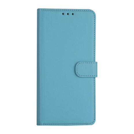 iPhone 13 Pro Max Booktype hoesje - LichtBlauw - Pasjeshouder - Magneetsluiting iPhone 13 Pro Max Booktype hoesje - LichtBlauw - Pasjeshouder - Magneetsluiting