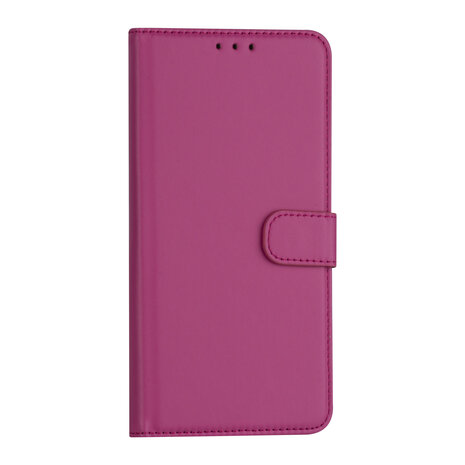 iPhone 13 Pro Max Book-Case hul - Hot Pink - Kartenhalter - Magnetverschluss iPhone 13 Pro Max Book-Case hul - Hot Pink - Kartenhalter - Magnetverschluss