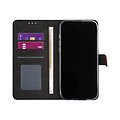 iPhone 13 Pro Max Book type case - Red - Card holder - Magnetic closure