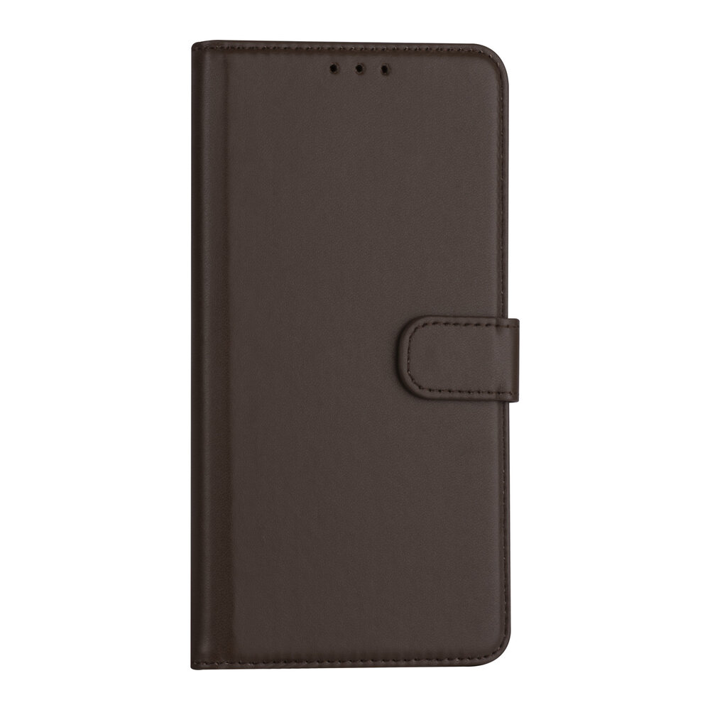 iPhone 13 Pro Max Booktype hoesje - Bruin - Pasjeshouder - Magneetsluiting iPhone 13 Pro Max Booktype hoesje - Bruin - Pasjeshouder - Magneetsluiting