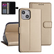 iPhone 13 Book-Case hul - Gold - Kartenhalter - Magnetverschluss iPhone 13 Book-Case hul - Gold - Kartenhalter - Magnetverschluss