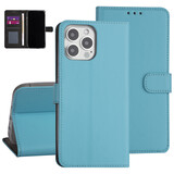 iPhone 13 Pro Max Book type case - Light Blue - Card holder - Magnetic closure iPhone 13 Pro Max Book type case - Light Blue - Card holder - Magnetic closure
