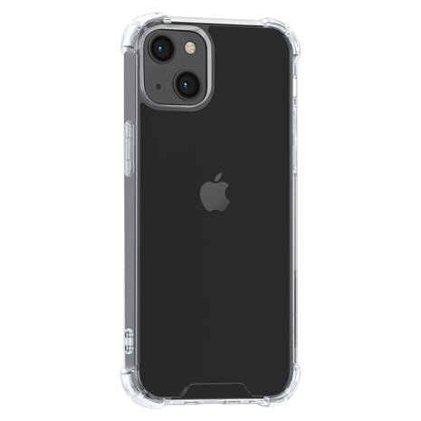 iPhone 13 Mini TPU Backcover - Transparant - Antishock iPhone 13 Mini TPU Backcover - Transparant - Antishock