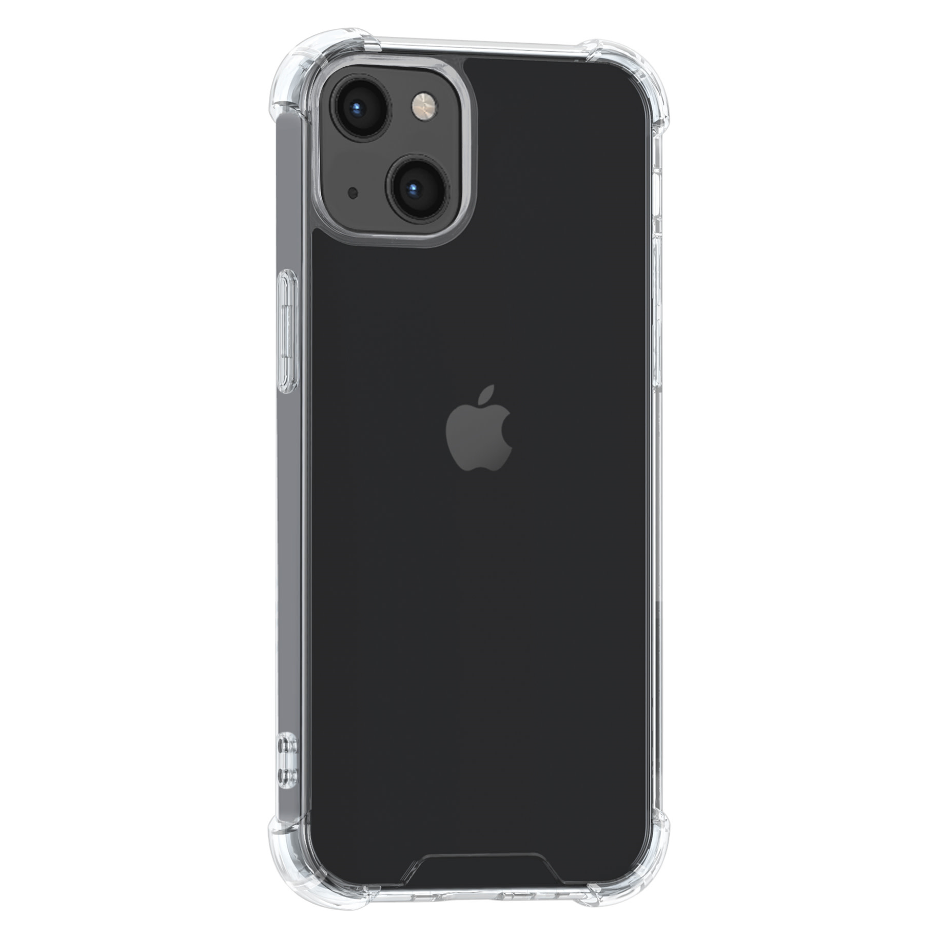 iPhone 13 Mini TPU Backcover - Transparant - Antishock, foto 3 van 3
