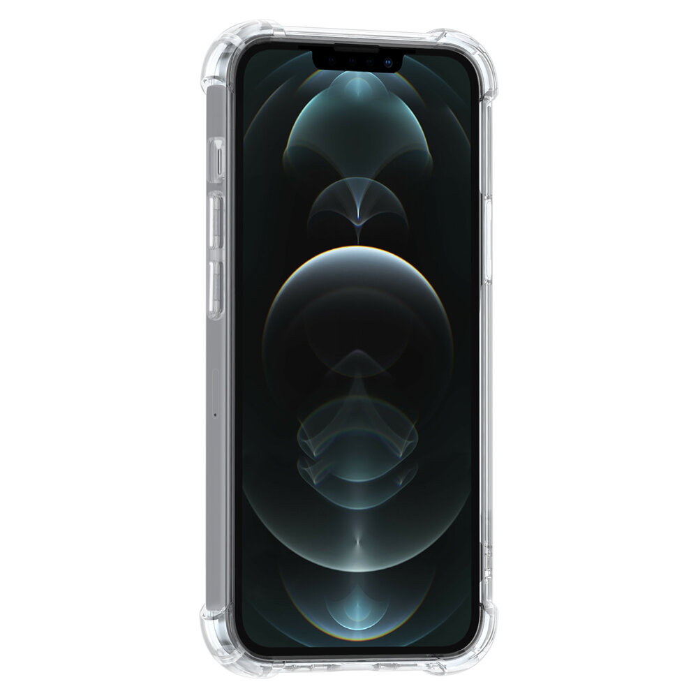 iPhone 13 Mini TPU Backcover - Transparant - Antishock iPhone 13 Mini TPU Backcover - Transparant - Antishock