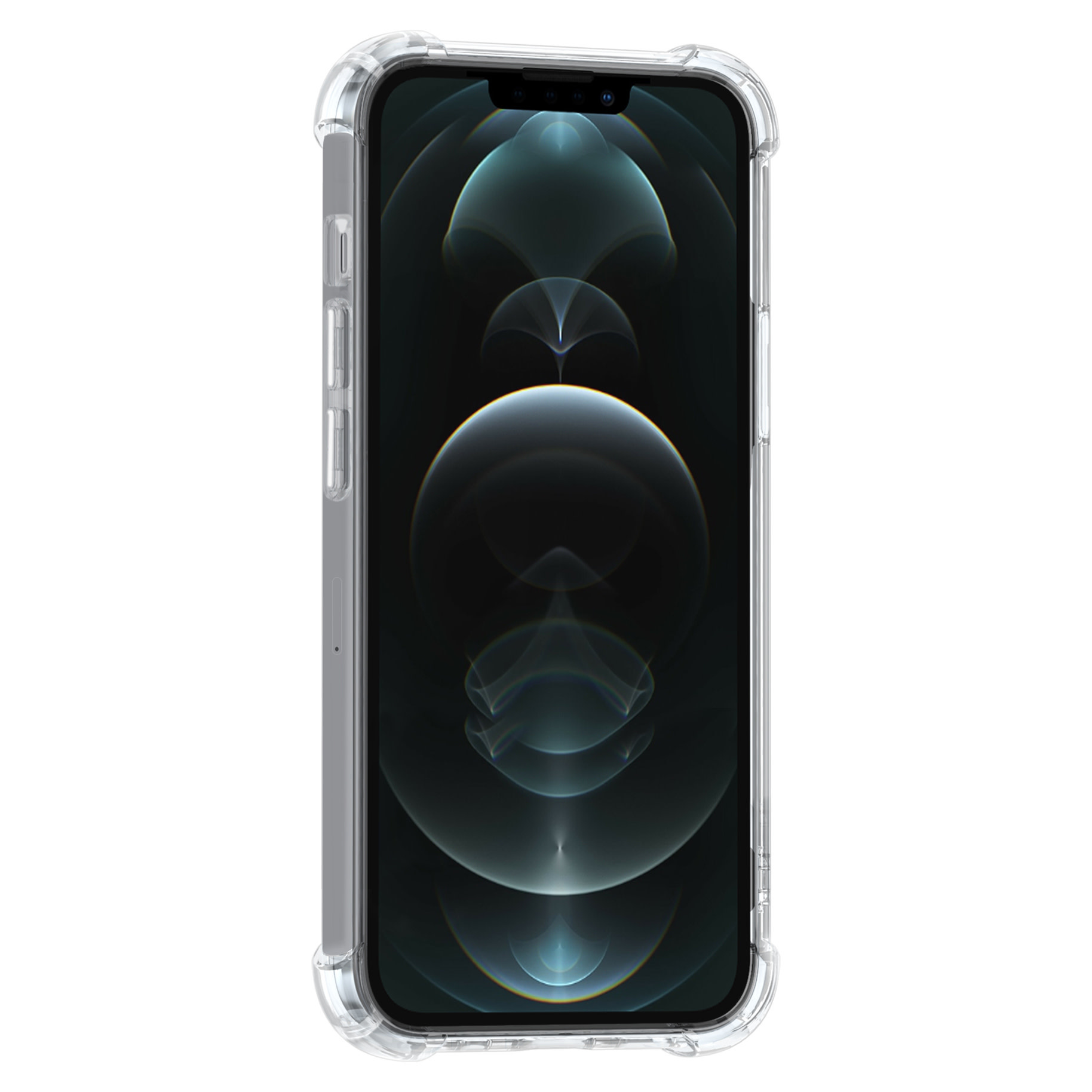 iPhone 13 Mini TPU Backcover - Transparant - Antishock, foto 2 van 3