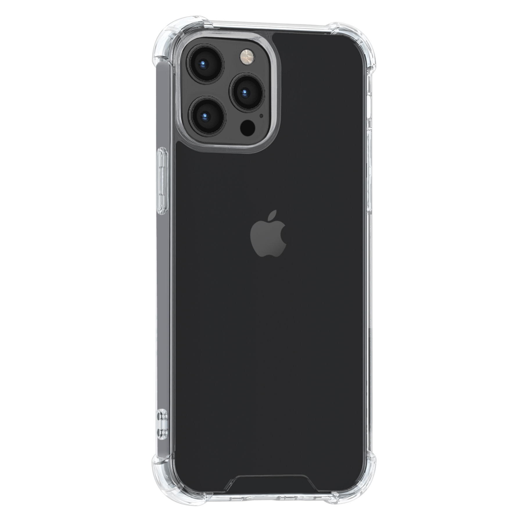 iPhone 13 Pro TPU Backcover - Transparant - Antishock, foto 3 van 3