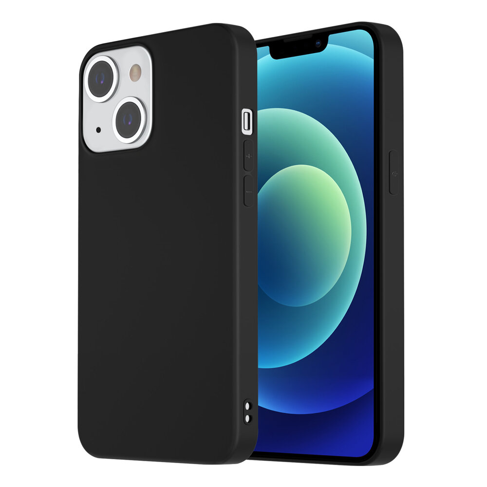 UNIQ Accessory UNIQ Accessory iPhone 13 Mini TPU Backcover hoesje - Zwart UNIQ Accessory UNIQ Accessory iPhone 13 Mini TPU Backcover hoesje - Zwart