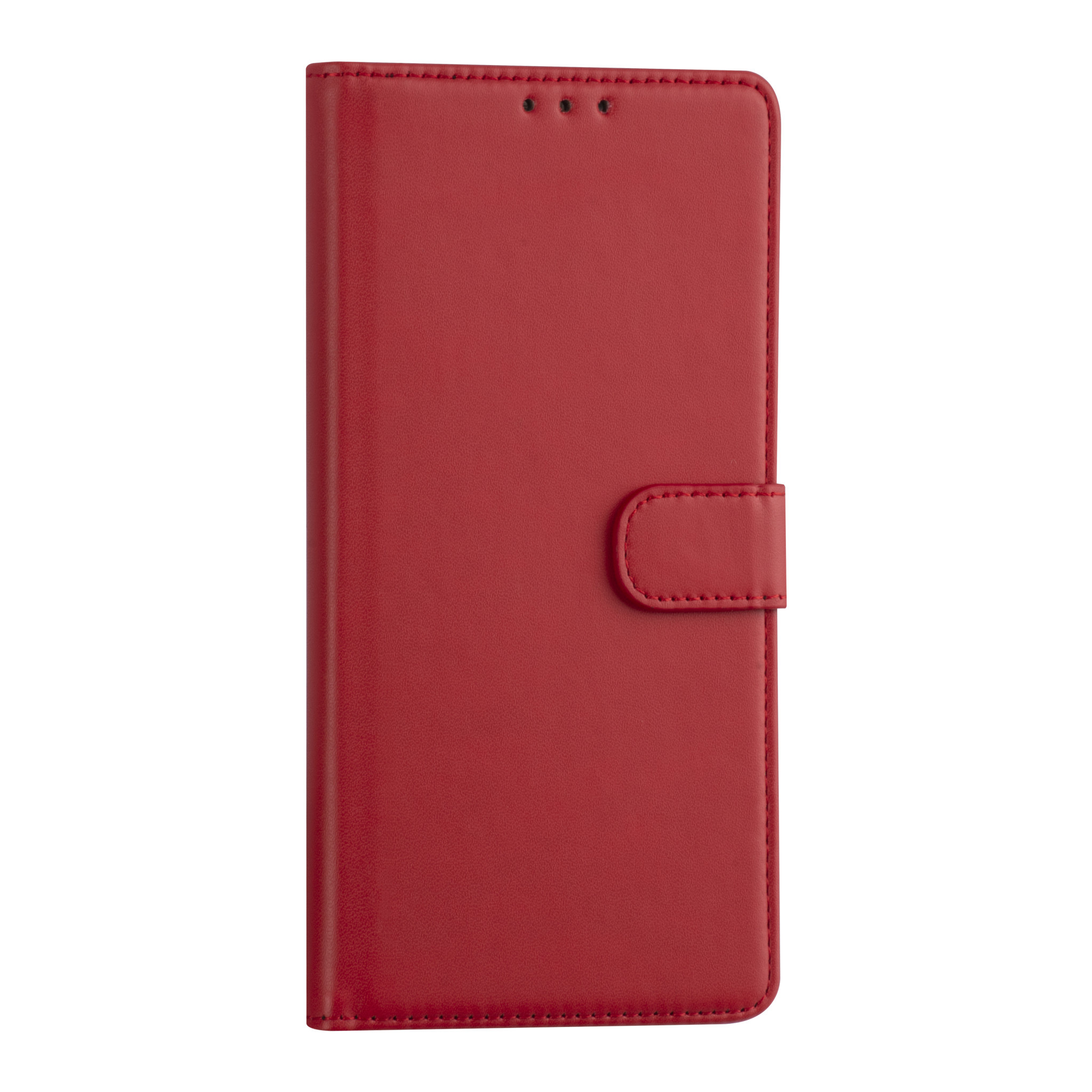 Samsung Galaxy A02s Booktype hoesje - Rood - Pasjeshouder - Magneetsluiting, foto 2 van 4
