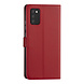 Samsung Galaxy A02s Book type case - Red - Card holder - Magnetic closure Samsung Galaxy A02s Book type case - Red - Card holder - Magnetic closure
