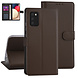 Samsung Galaxy A02s Book type case - Brown - Card holder - Magnetic closure Samsung Galaxy A02s Book type case - Brown - Card holder - Magnetic closure