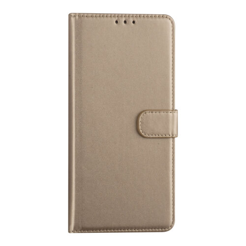 Samsung Galaxy A22 5G Booktype hoesje - Goud - Pasjeshouder - Magneetsluiting