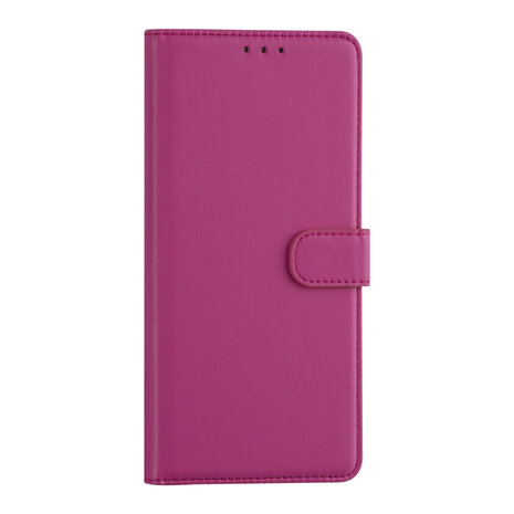 Samsung Galaxy A22 5G Book type case - Hot Pink - Card holder - Magnetic closure Samsung Galaxy A22 5G Book type case - Hot Pink - Card holder - Magnetic closure
