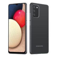 Samsung Galaxy A02s TPU Back Cover - Transparent