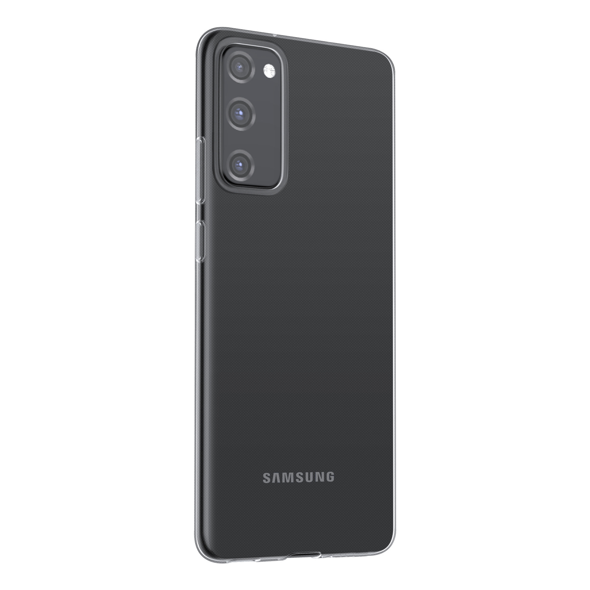 Samsung Galaxy A02s TPU Backcover - Transparant, foto 2 van 3