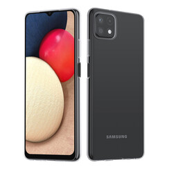 Samsung Galaxy A22 5G Silikonhülle - Transparent