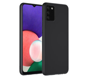 Samsung Galaxy A02s Silikonhülle - Schwarz Samsung Galaxy A02s Silikonhülle - Schwarz