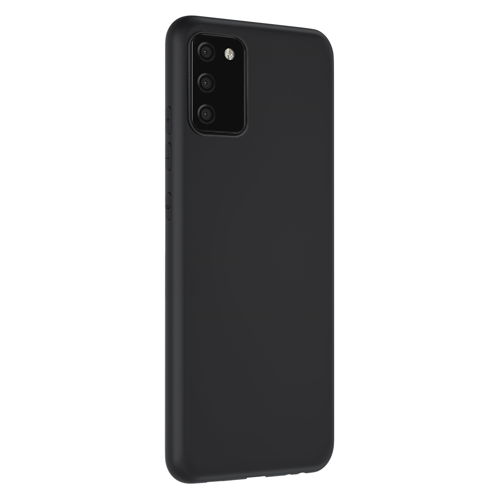 Samsung Galaxy A02s TPU Backcover - Zwart, foto 2 van 3