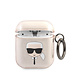 Karl Lagerfeld Karl Lagerfeld Airpods - Airpods 2 Case - Glitter - Karl - Goud Karl Lagerfeld Karl Lagerfeld Airpods - Airpods 2 Case - Glitter - Karl - Goud