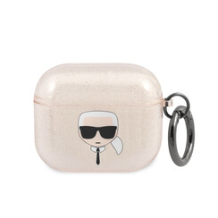 Karl Lagerfeld Airpods 3 Case - Glitter - Karl - Goud
