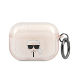 Karl Lagerfeld Karl Lagerfeld AirPods Pro & Pro 2 Case - Glitter - Karl - Goud