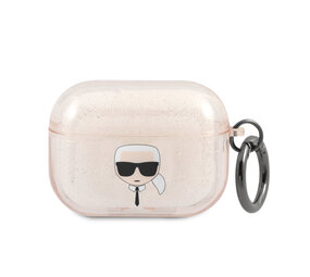 Karl Lagerfeld Karl Lagerfeld AirPods Pro & Pro 2 Case - Glitter - Karl - Goud