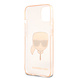 Karl Lagerfeld Karl Lagerfeld iPhone 13 Mini Coque arrière rigide - Glitter - Karl's head - Transparent Gold - Transparent Karl Lagerfeld Karl Lagerfeld iPhone 13 Mini Coque arrière rigide - Glitter - Karl's head - Transparent Gold - Transparent