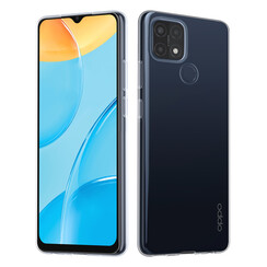 Oppo A15 Silikonhülle - Transparent