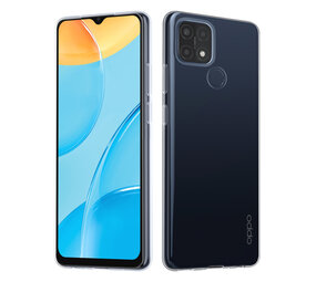 Oppo A15 TPU Backcover - Transparant Oppo A15 TPU Backcover - Transparant