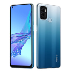 Oppo A53s Silikonhülle - Transparent
