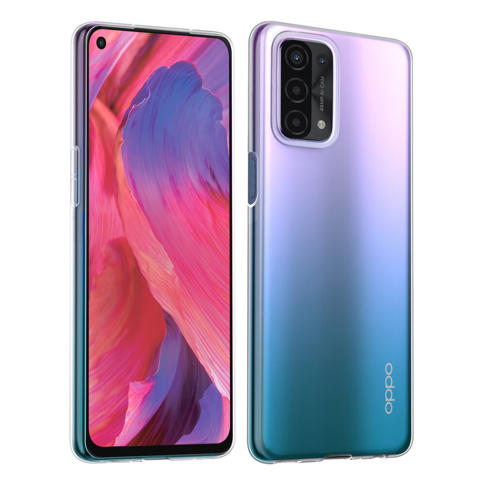 Oppo A54 5G & Oppo A74 5G Silikonhülle - Transparent Oppo A54 5G & Oppo A74 5G Silikonhülle - Transparent