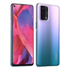 Oppo A54 5G & Oppo A74 5G TPU Back Cover - Transparent