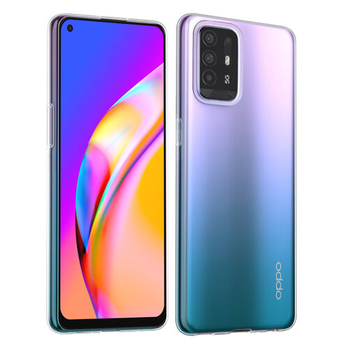 Oppo A94 5G TPU Back Cover - Transparent