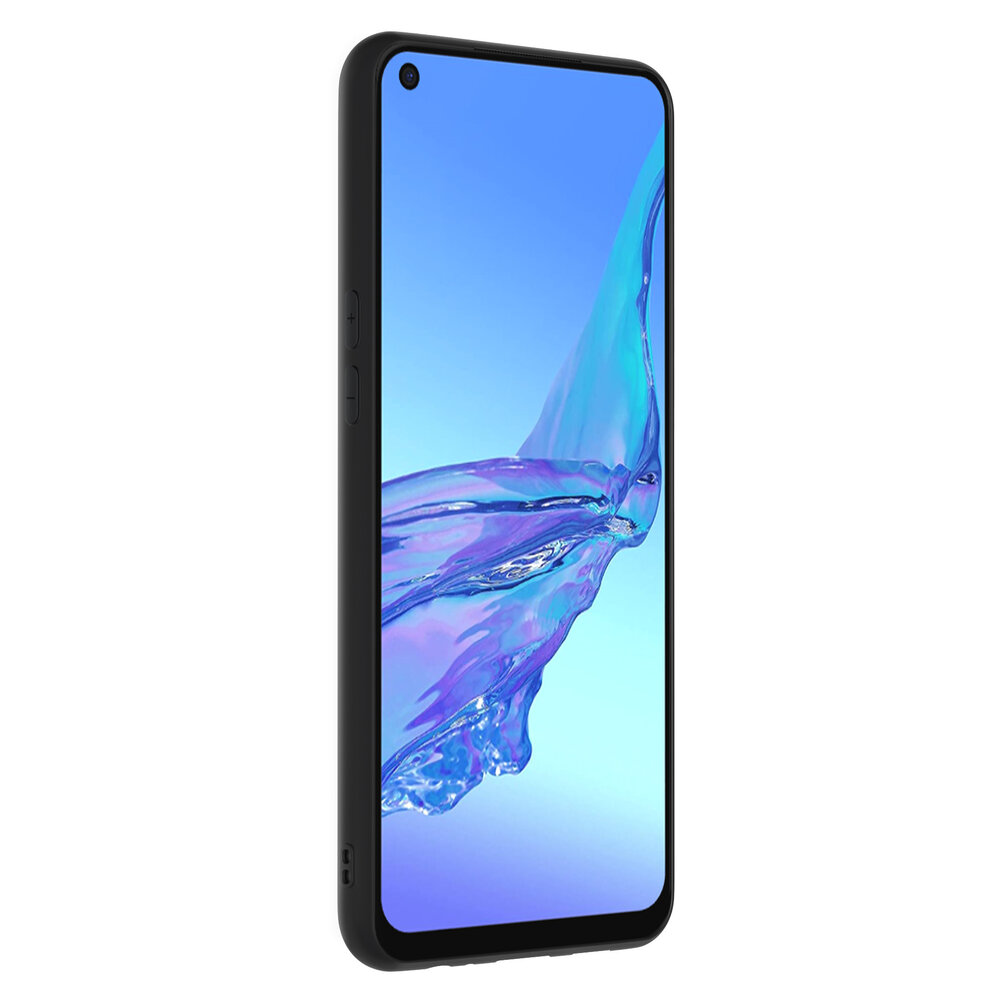 Oppo A53s Silikonhülle - Schwarz Oppo A53s Silikonhülle - Schwarz