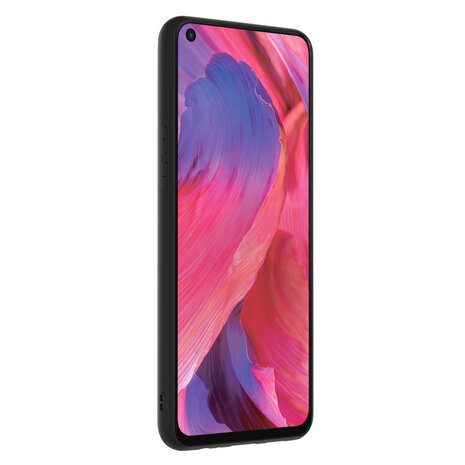 Oppo A74 5G & Oppo A54 5G TPU Back Cover - Black Oppo A74 5G & Oppo A54 5G TPU Back Cover - Black