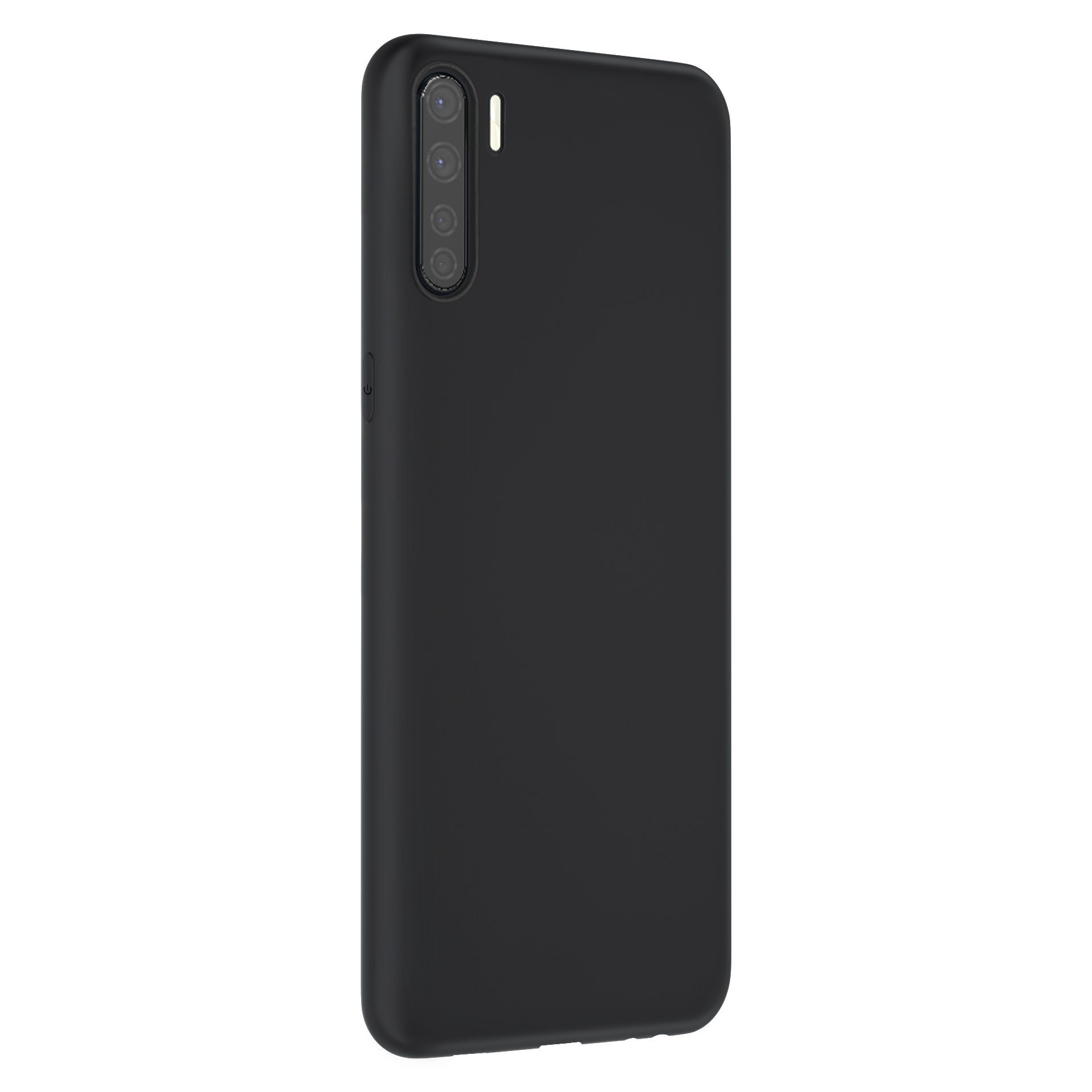 Oppo A91 TPU Backcover - Zwart, foto 2 van 3