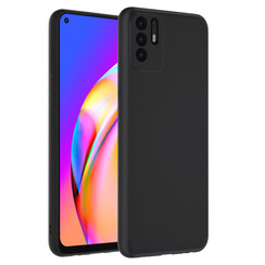 Oppo A94 5G Silikonhülle - Schwarz