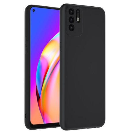 Oppo A94 5G TPU Back Cover - Black