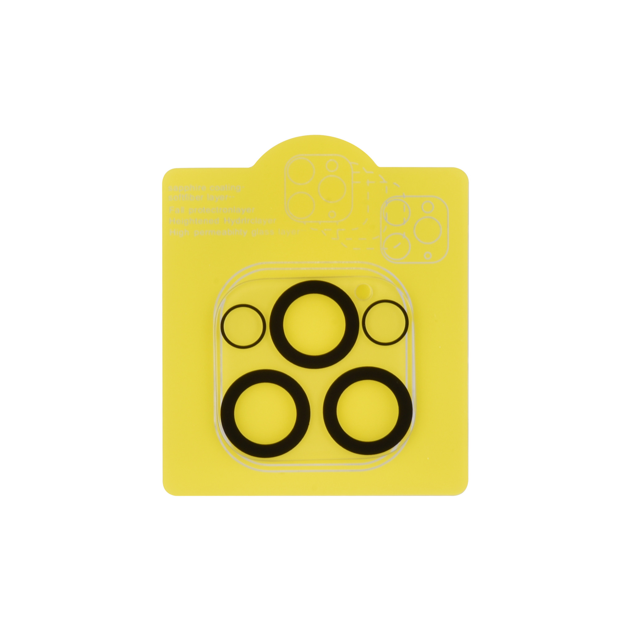 iPhone 12 Pro Lens Protector - Transparant, foto 3 van 4