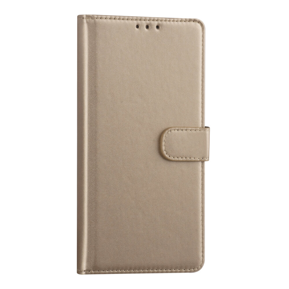 Samsung Galaxy A03s Booktype hoesje - Goud - Pasjeshouder - Magneetsluiting Samsung Galaxy A03s Booktype hoesje - Goud - Pasjeshouder - Magneetsluiting