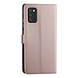 Samsung Galaxy A03s Book type case - Rose Gold - Card holder - Magnetic closure Samsung Galaxy A03s Book type case - Rose Gold - Card holder - Magnetic closure