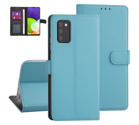 Samsung Galaxy A03s Book type housse - Bleu clair - Porte-cartes - Fermeture magnétique Samsung Galaxy A03s Book type housse - Bleu clair - Porte-cartes - Fermeture magnétique