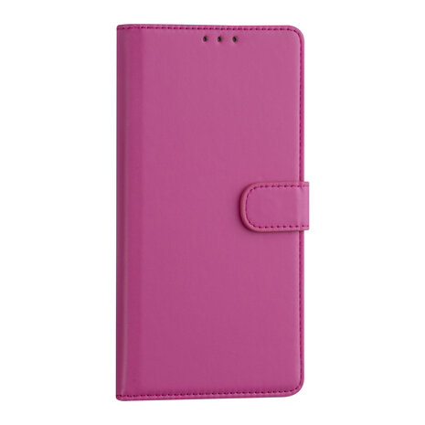 Samsung Galaxy A03s Book type case - Hot pink - Card holder - Magnetic closure Samsung Galaxy A03s Book type case - Hot pink - Card holder - Magnetic closure