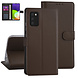 Samsung Galaxy A03s Book type case - Brown - Card holder - Magnetic closure Samsung Galaxy A03s Book type case - Brown - Card holder - Magnetic closure