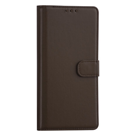 Samsung Galaxy A03s Book type case - Brown - Card holder - Magnetic closure Samsung Galaxy A03s Book type case - Brown - Card holder - Magnetic closure
