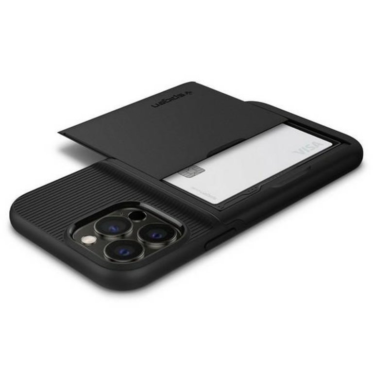 Spigen Slim Armor CS iPhone 13 Pro Max TPU Coque - Noir - NT Mobiel  Accessoires - Pays-Bas